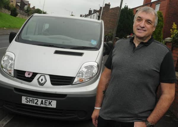 Alan Foster is happy to get his van back after it was stolen