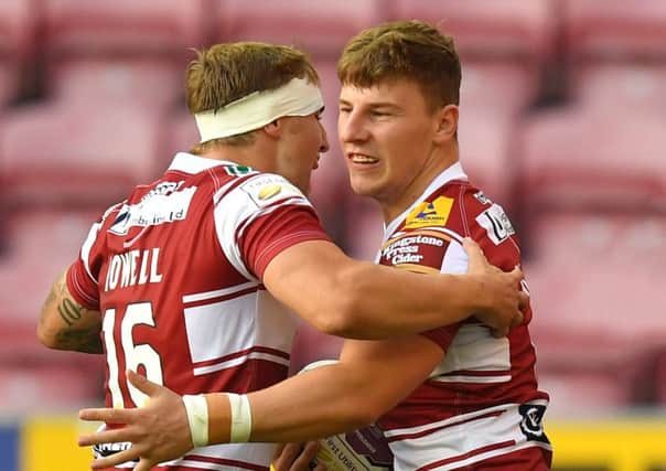 George Williams scored two tries and was hailed an "outstanding talent"