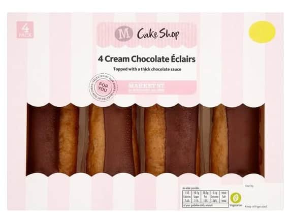 Morrisons Chocolate eclairs