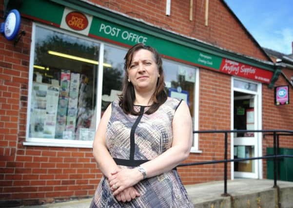 Postmistress Pauline Hartley who is selling Longshaw Post Office on Billinge