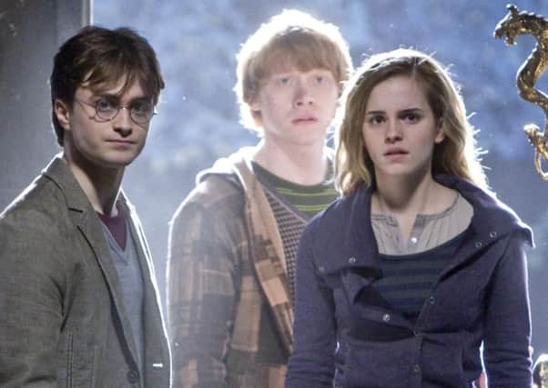 Harry Potter, Ron Weasley and Hermione Granger