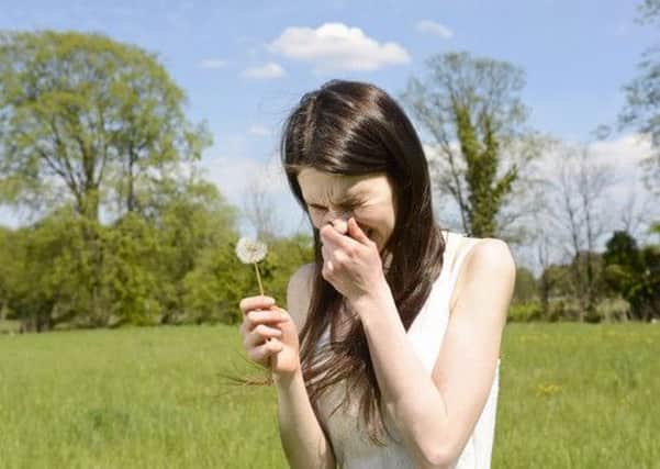 Hay fever. Pic credit: Shutterstock