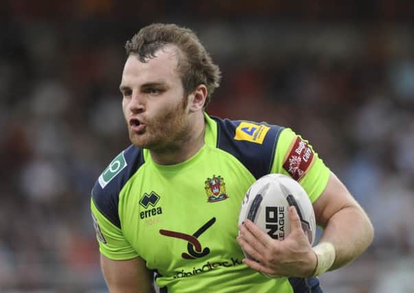 Greg Burke left Wigan last month to join Widnes