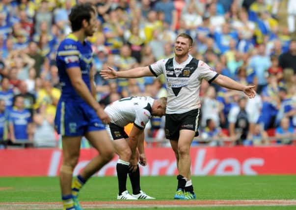Ex-Warrior Scott Taylor was in tears at the full-time whistle