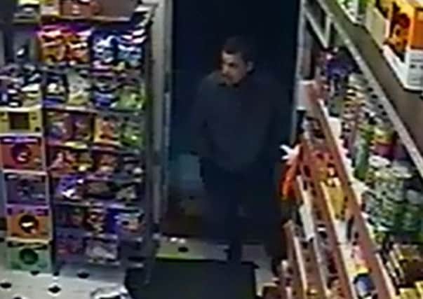 Police have released CCTV images following the robbery