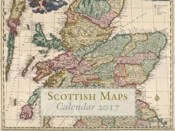 Scottish Maps Calendar 2017