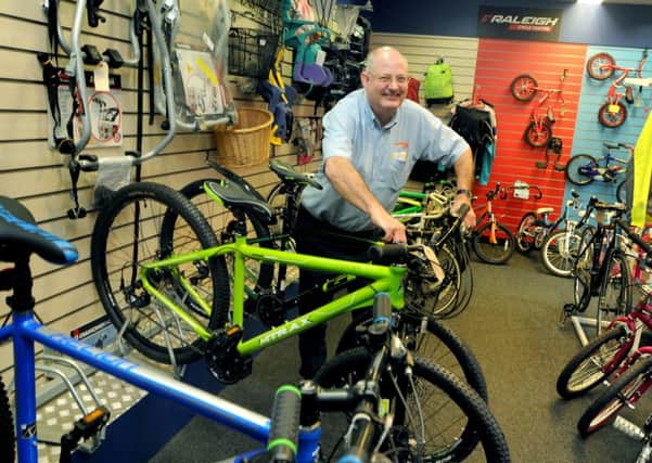 Tony Ratcliffe from Ratcliffes of Leigh cycle shop