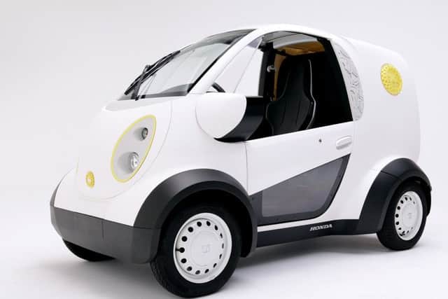 Honda and Kabuku Inc. unveil 3D Printed Micro Commuter Vehicle