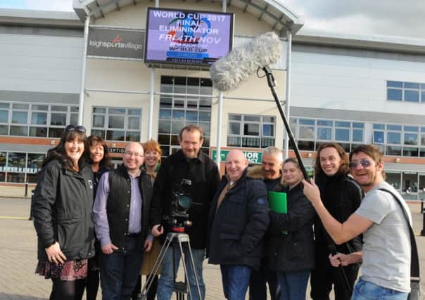 Participants in the community film of Adactus projects made by Reel Mcr at the LSV where it will be screened
