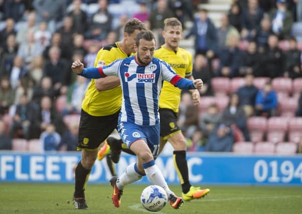 Adam Le Fondre took his place in the starting line-up on Saturday