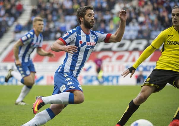Will Grigg came off the bench during Saturdays 0-0 draw with Burton, but  Gary Caldwell has hinted he could change his starting XI