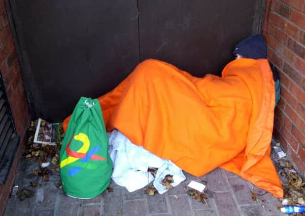It is estimated that only three people slept rough in Wigan last year