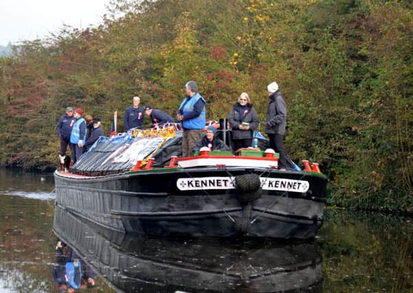 The historic canal boat Kennet at Top Lock, New Springs. Picture taken by Wigan Evening Post reader Chris Winstanley