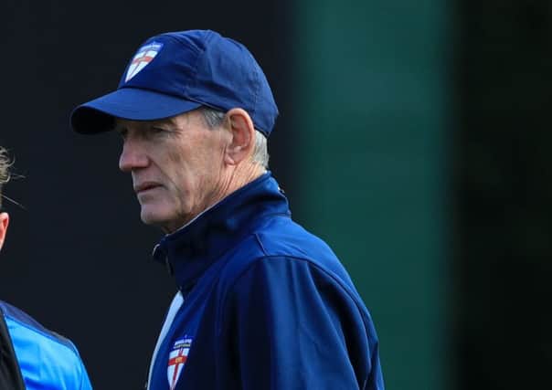 Wayne Bennett was taking charge of England for the first time