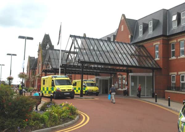 Wigan Infirmary accident and emergency department