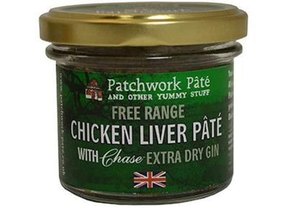 Patchwork PÃ¢tÃ©, Chase British Free Range Chicken Liver with Extra Dry Gin