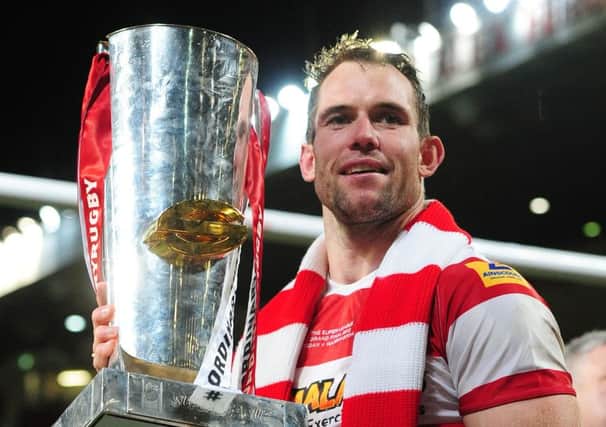 Pat Richards departed Wigan with the 2013 Super League title