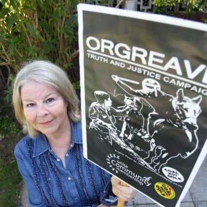 Barbara Jackson, Orgreave Truth and Justice Campaign.