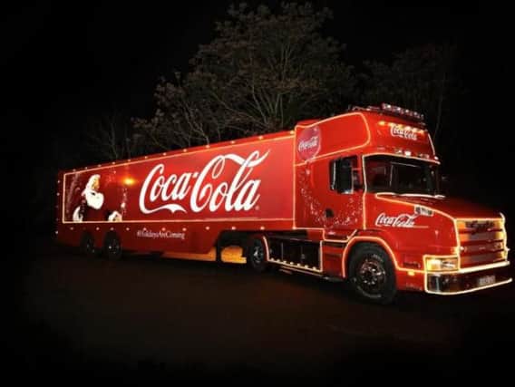 The Coca-Cola truck is not coming to Preston.