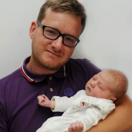 Craig Gavin with baby Ralph John