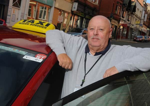 Wigan taxi driver Eddie Earley