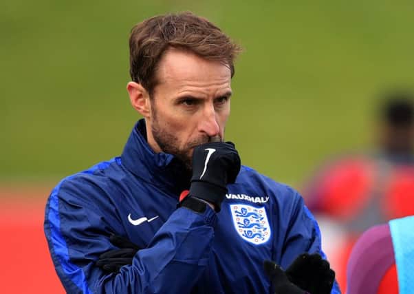 England's caretaker manager Gareth Southgate