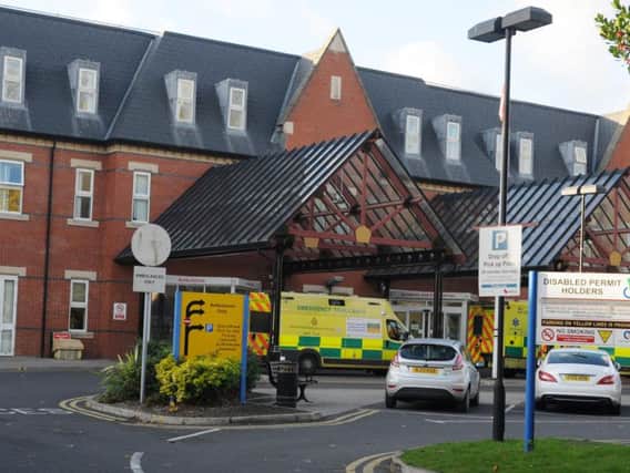 Wigan Infirmary's A&E department