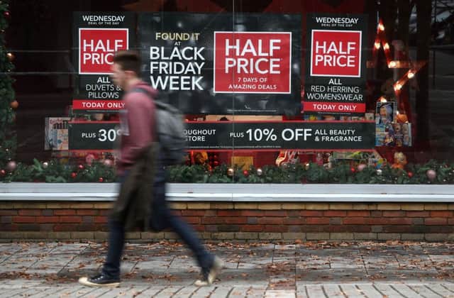 A correspondent urges readers not to fall for the marketing trap of Black Friday and keep their wallets and purses closed