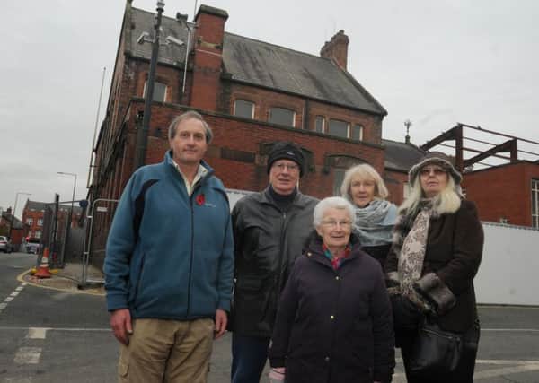 Members of the patients participation group opposing the plan for Ashton Town Hall