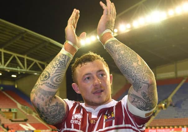 Josh Charnley left Wigan at the end of the season