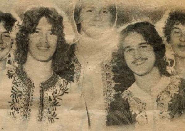 Wigan cabaret band Radar back in the 1970s