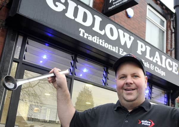 Paul Knox, the owner of Gidlow Plaice