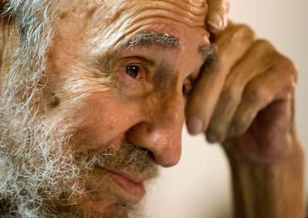 Cubas former leader Fidel Castro, who died last week. See letter