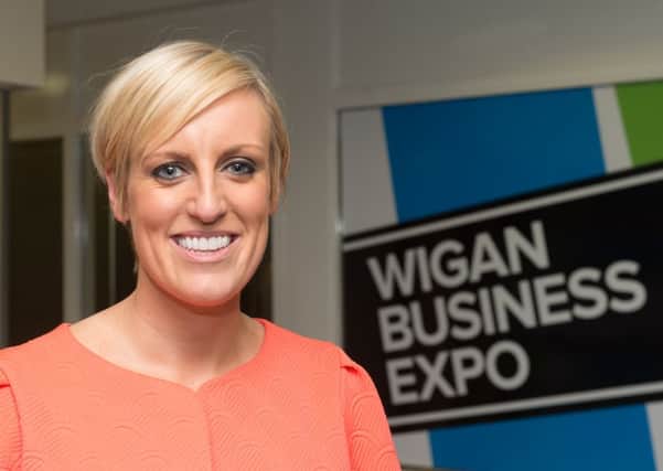 Steph McGovern at Wigan Business Expo