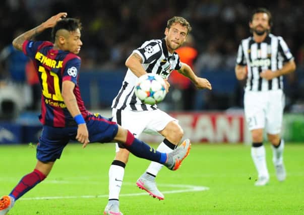 Barcelona striker Neymar is reportedly a target for Manchester United