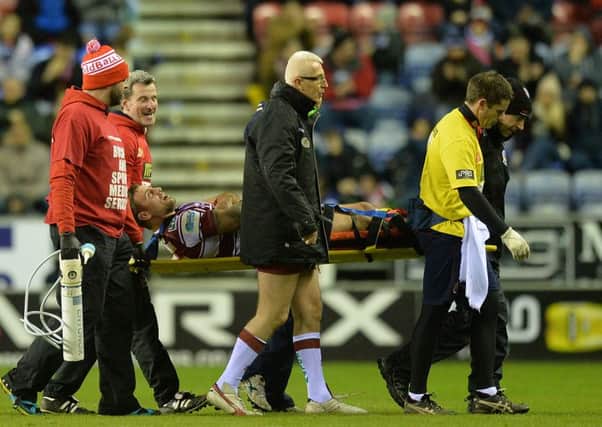 Micky McIlorum broke his ankle against Brisbane last February