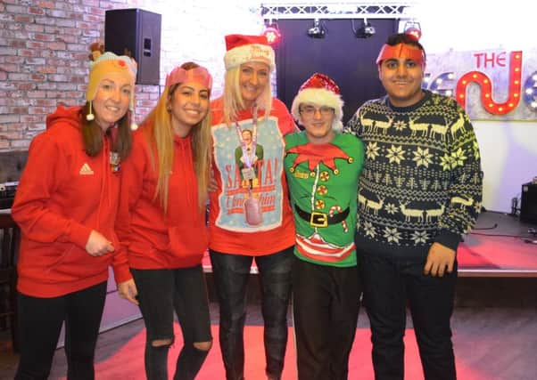 The Youth Zone's monthly Pulse inclusion night had a Christmas theme