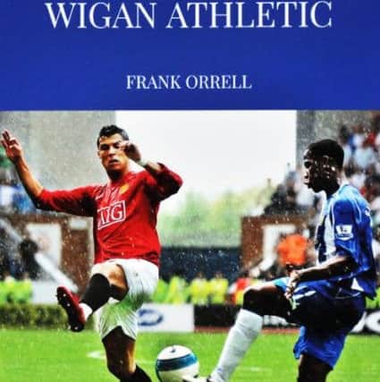 The cover of Frank's Wigan Athletic book
