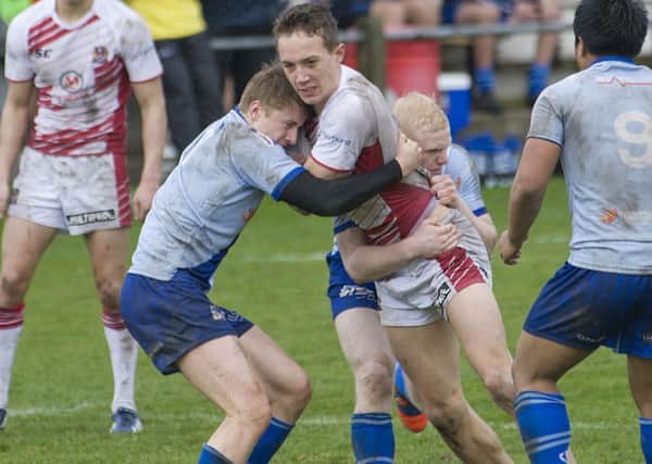 Liam Forsyth in action for Wigan in 2014