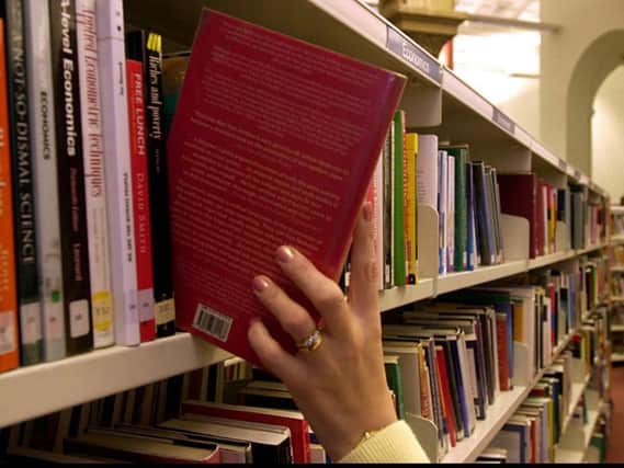 Library funding has seen a drop of 5.5 million