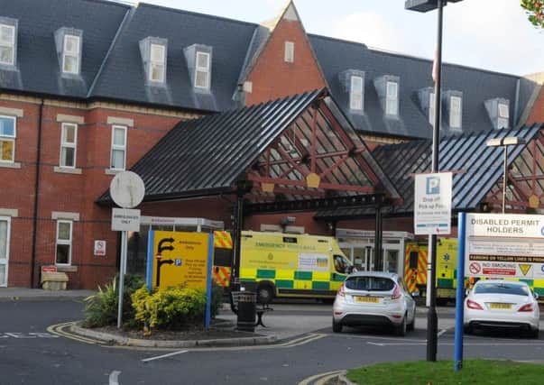 Wigan Infirmary's A&E department