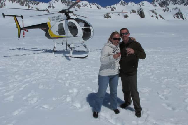 Warren Shaw and wife Teresa celebrate their 20th wedding anniversary in New Zealand in 2015