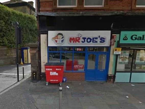 The fire broke out at Mr Joe's. Pic: Google Street View