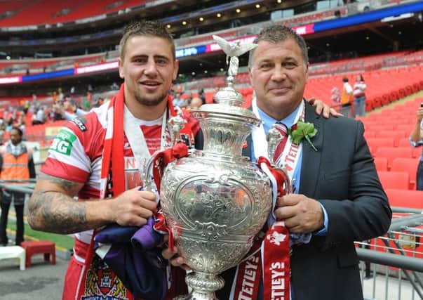 Micky McIlorum won the Challenge Cup with Shaun Wane in 2013