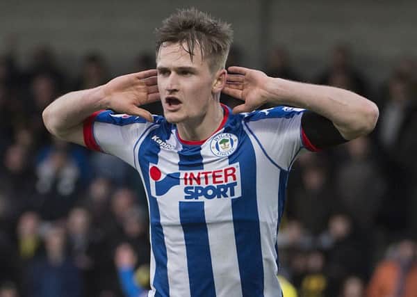 Teenager Callum Connolly behan his time at Latics with a bang last weekend