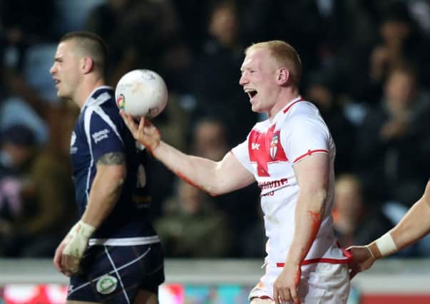Liam Farrell played during last year's Four Nations