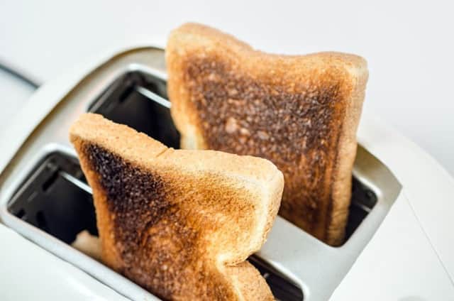 A correspondent gives his views on the health advice on toasting bread, see letter below