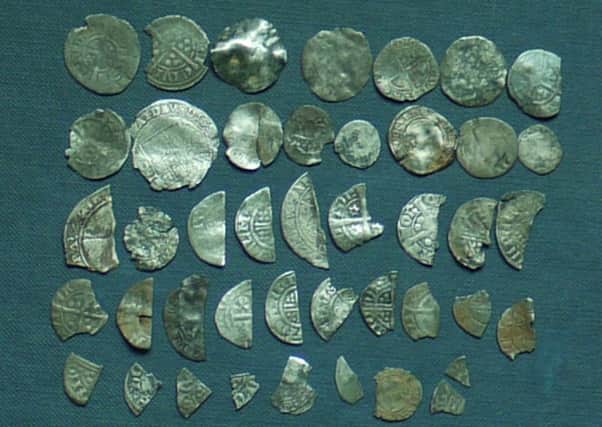 Thomas Jackson posted a photo claiming to have found a coin collection