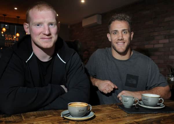 Liam Farrell and Lee Mossop at The Old Bank, Orrell