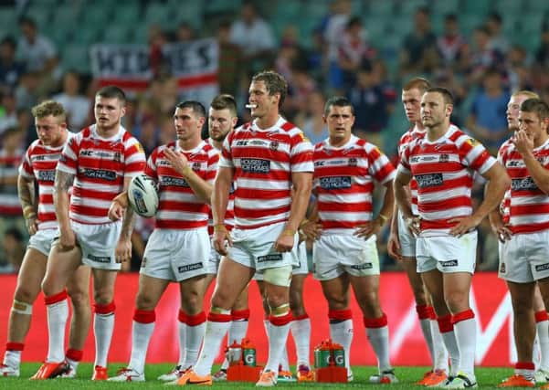 Wigan lost the World Club Challenge to Sydney Roosters in 2014
